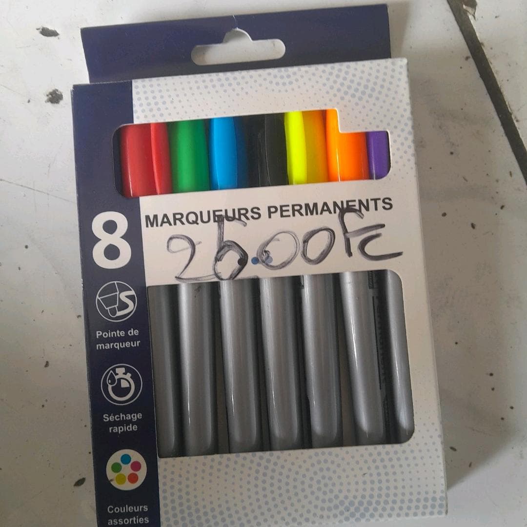 Marqueurs permanents