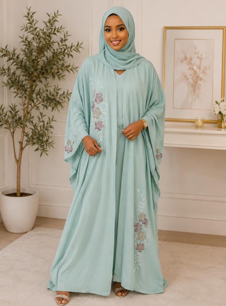 abaya vert